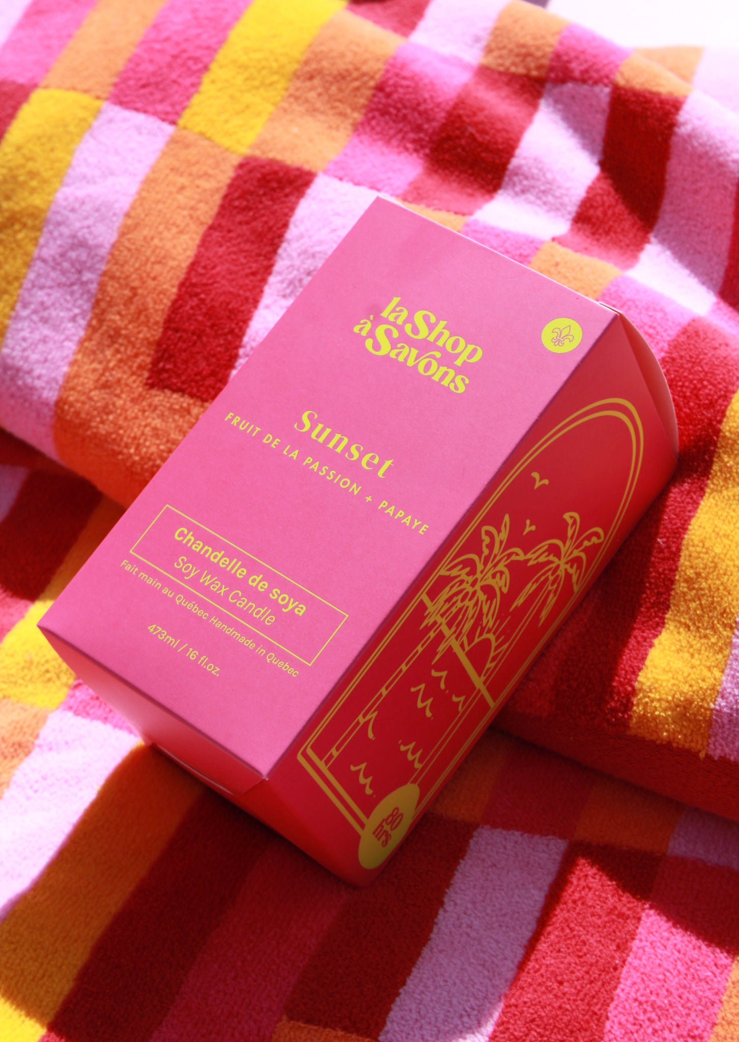 Chandelle de soya 16 oz - Sunset