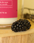 Chandelle de soya 16 oz - Mûre & Vanille
