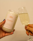 Chandelle de soya 16 oz - Champagne