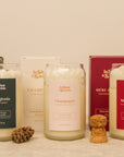 Chandelle de soya 16 oz - Forêt givrée