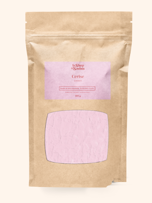Poudre de bain moussante - Cerise
