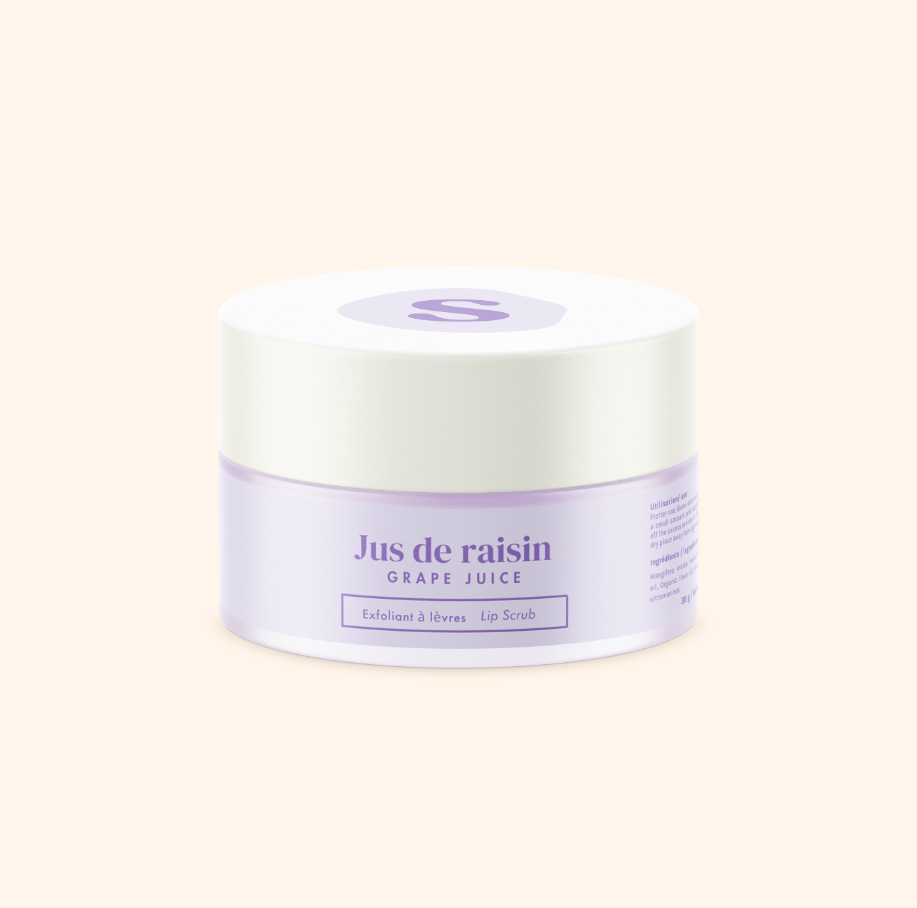 Exfoliant à Lèvres - Jus de raisin