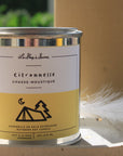 Chandelle - Citronnelle (Chasse moustiques) - La Shop à Savons Inc.