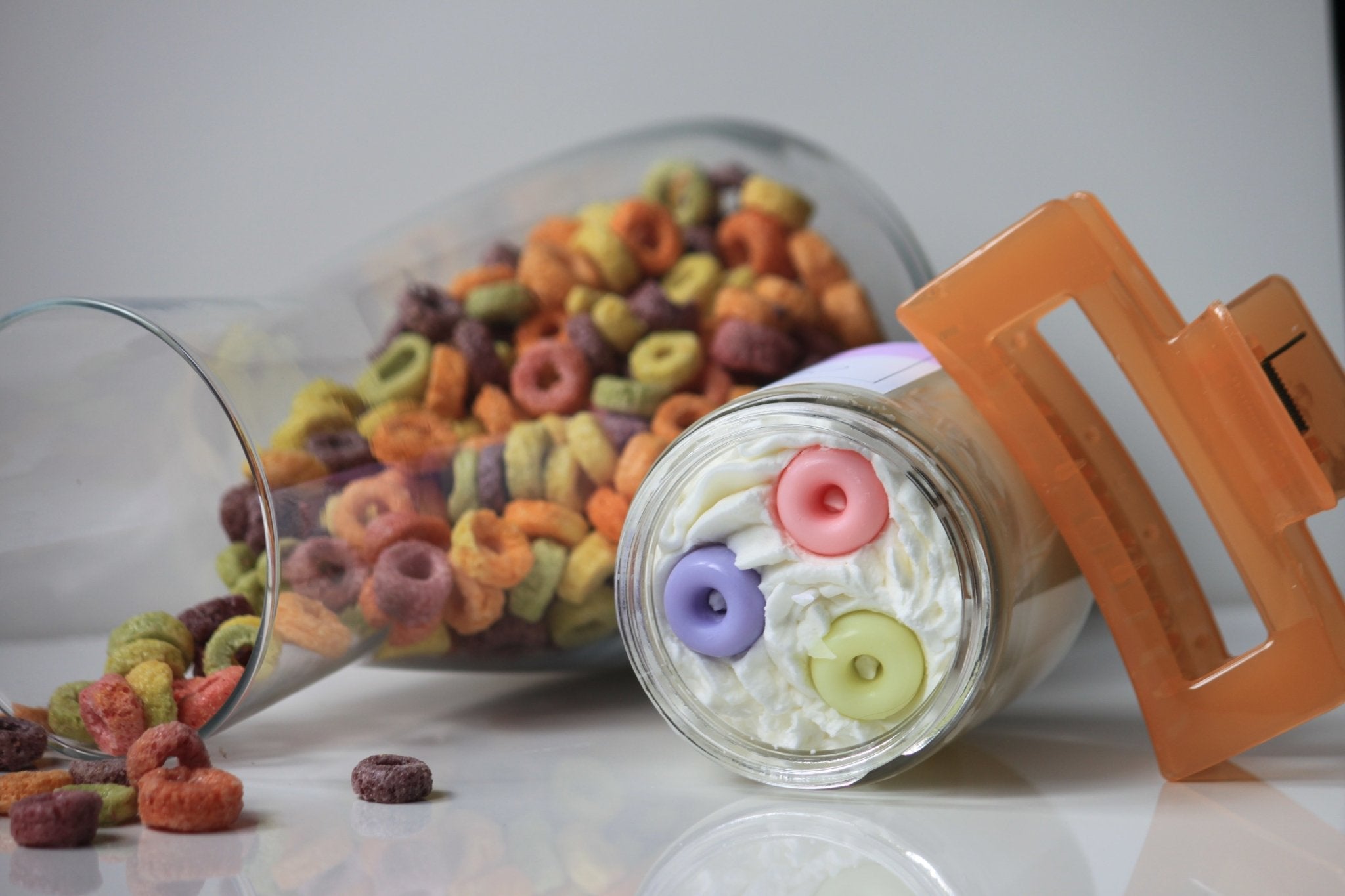 Chandelle de soya - Céréales aux fruits - La Shop à Savons Inc.
