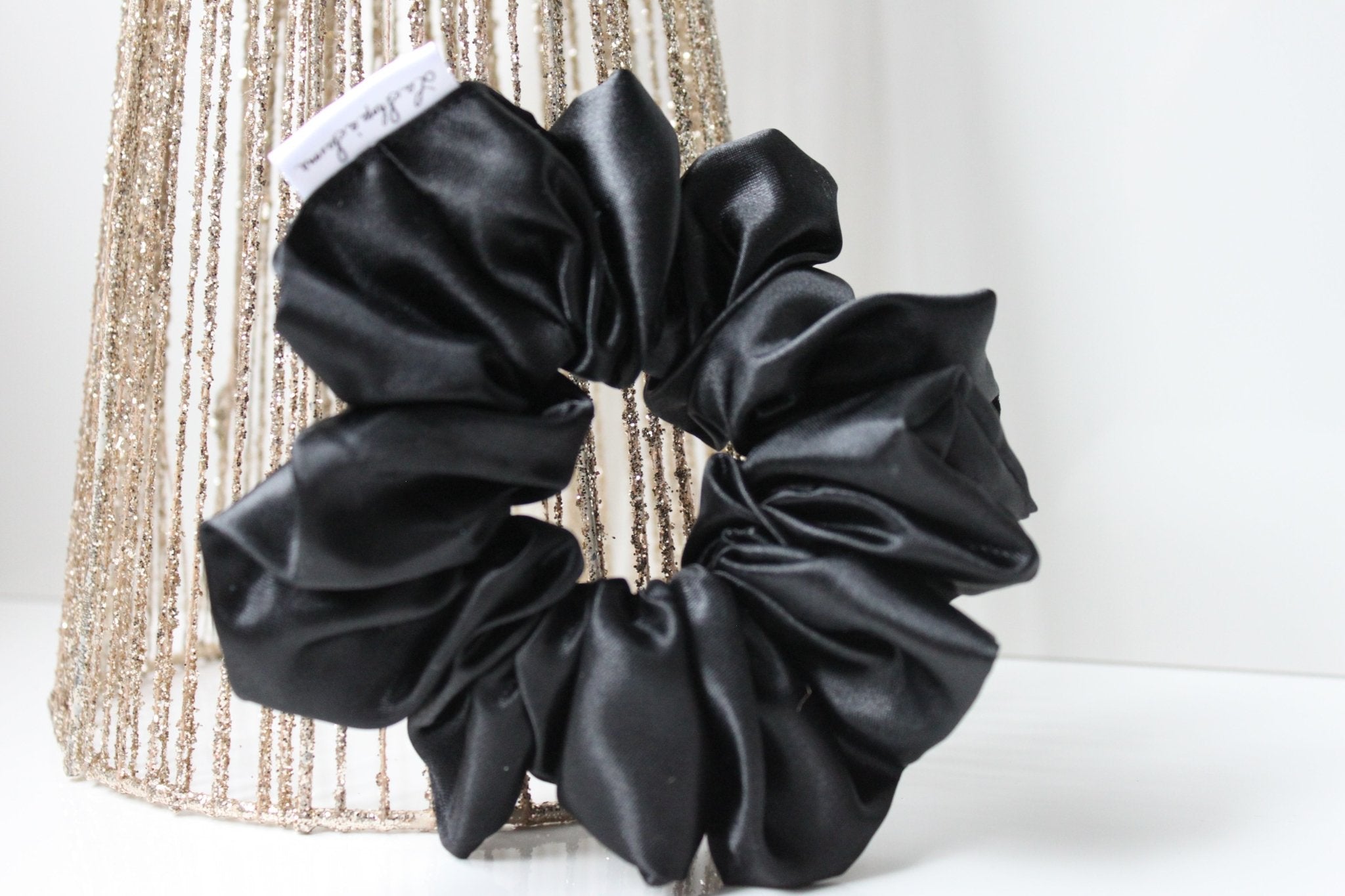 Chouchou à cheveux - Noir - La Shop à Savons
