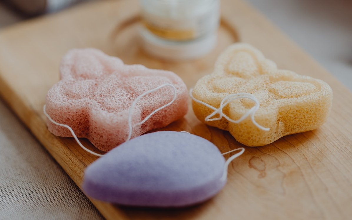 Éponge konjac - Visage - La Shop à Savons