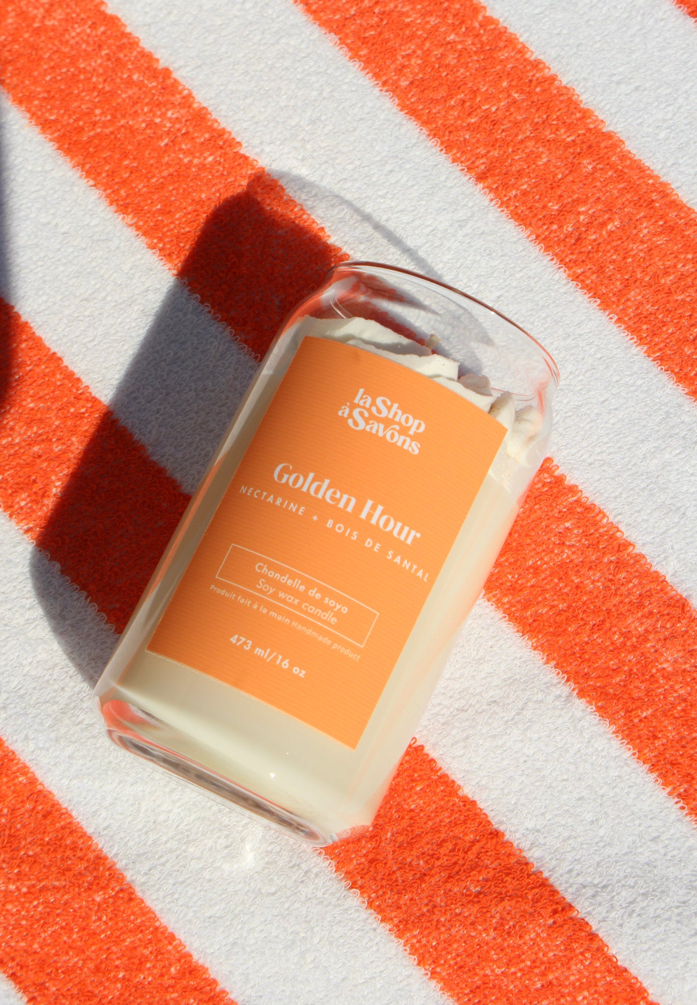Chandelle de soya 16 oz - Golden Hour