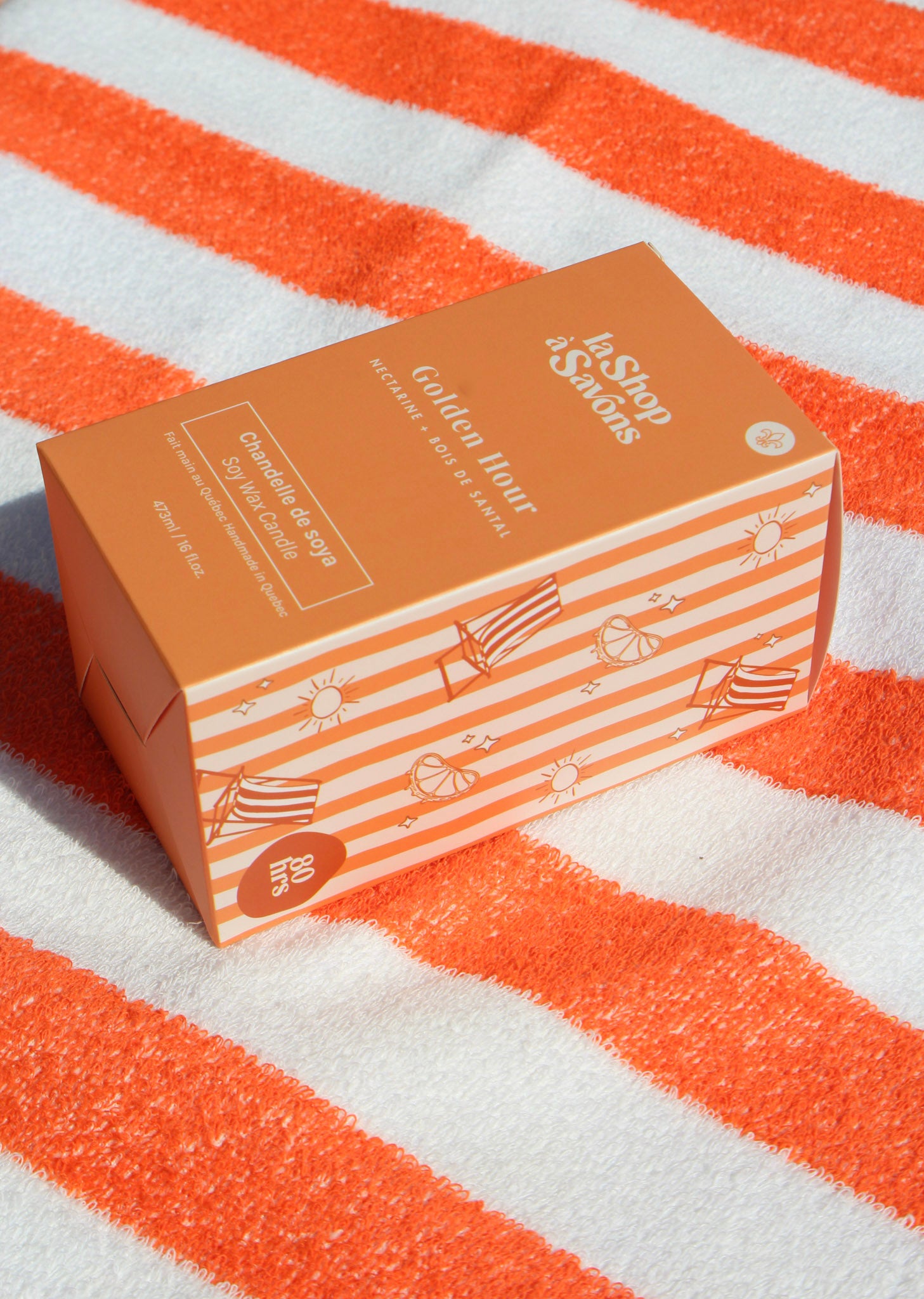 Chandelle de soya 16 oz - Golden Hour
