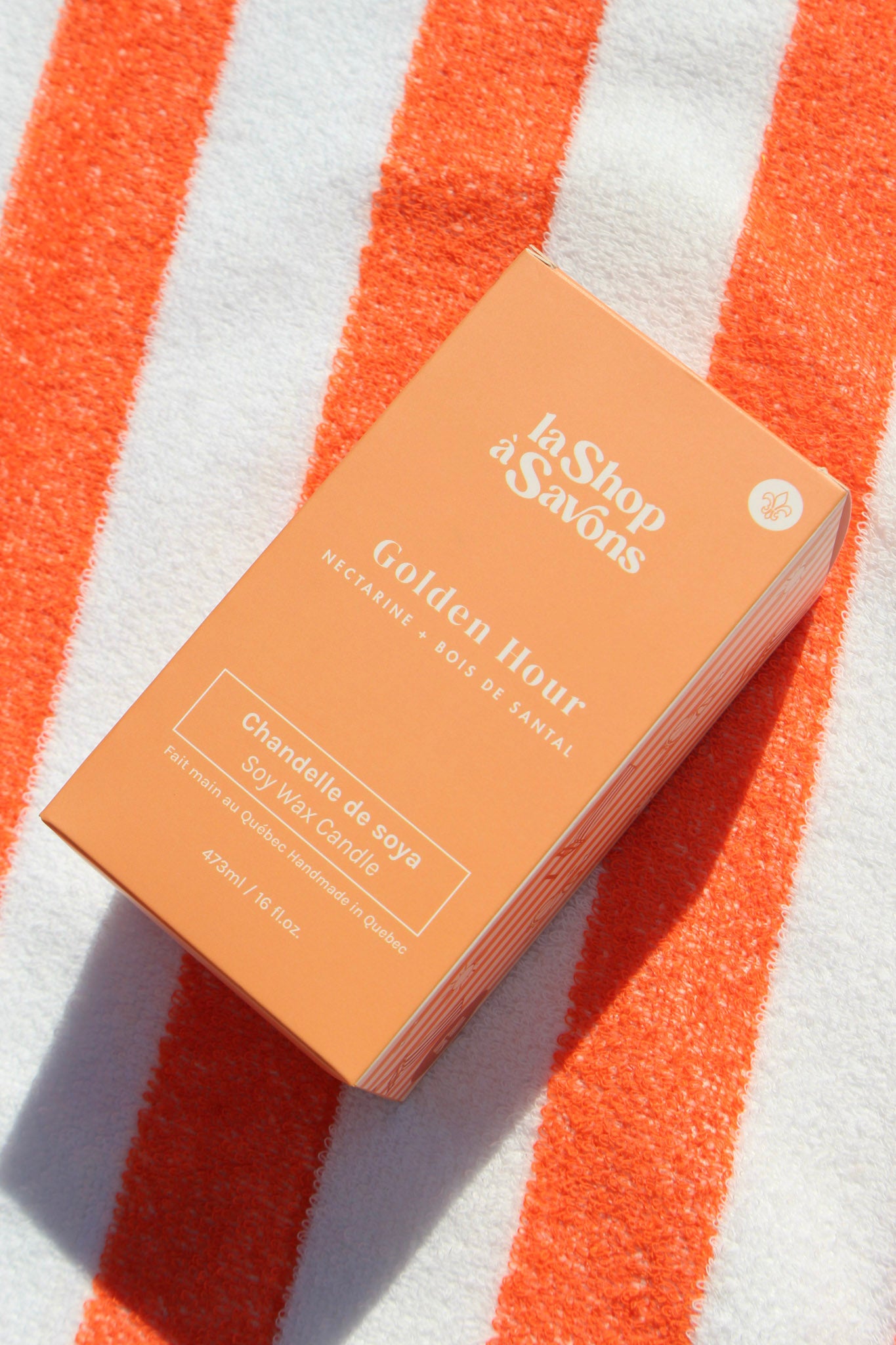 Chandelle de soya 16 oz - Golden Hour