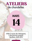 Atelier - Confection de chandelles