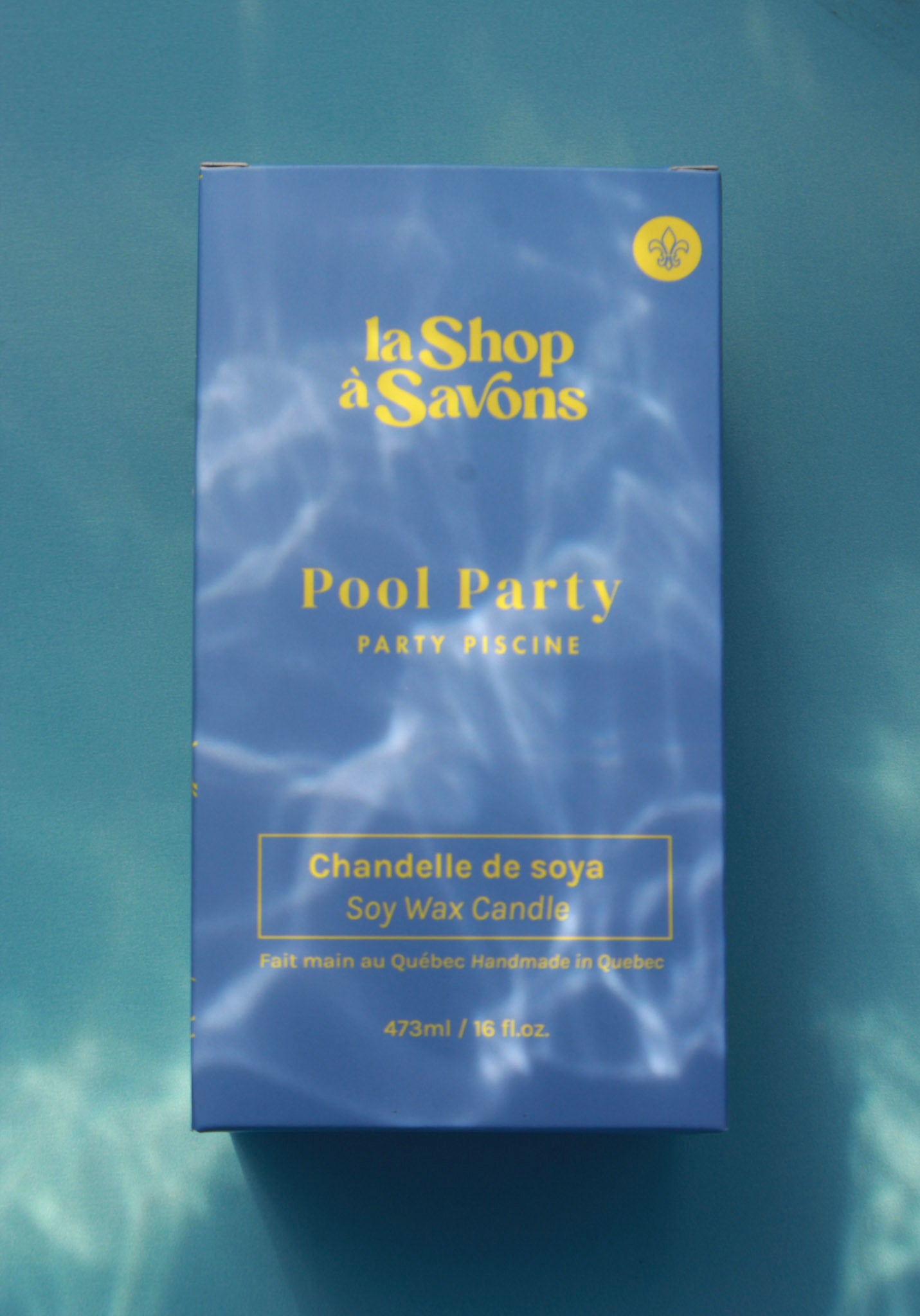 Chandelle de soya 16 oz - Pool Party