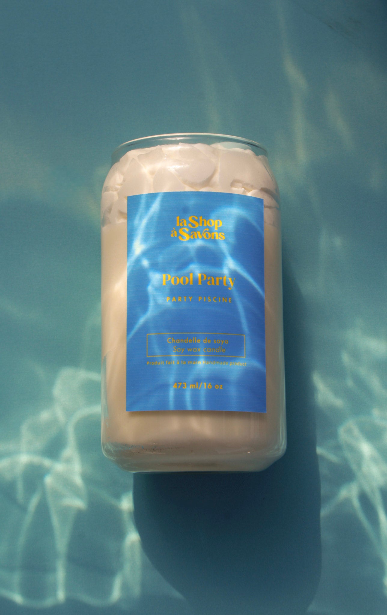 Chandelle de soya 16 oz - Pool Party