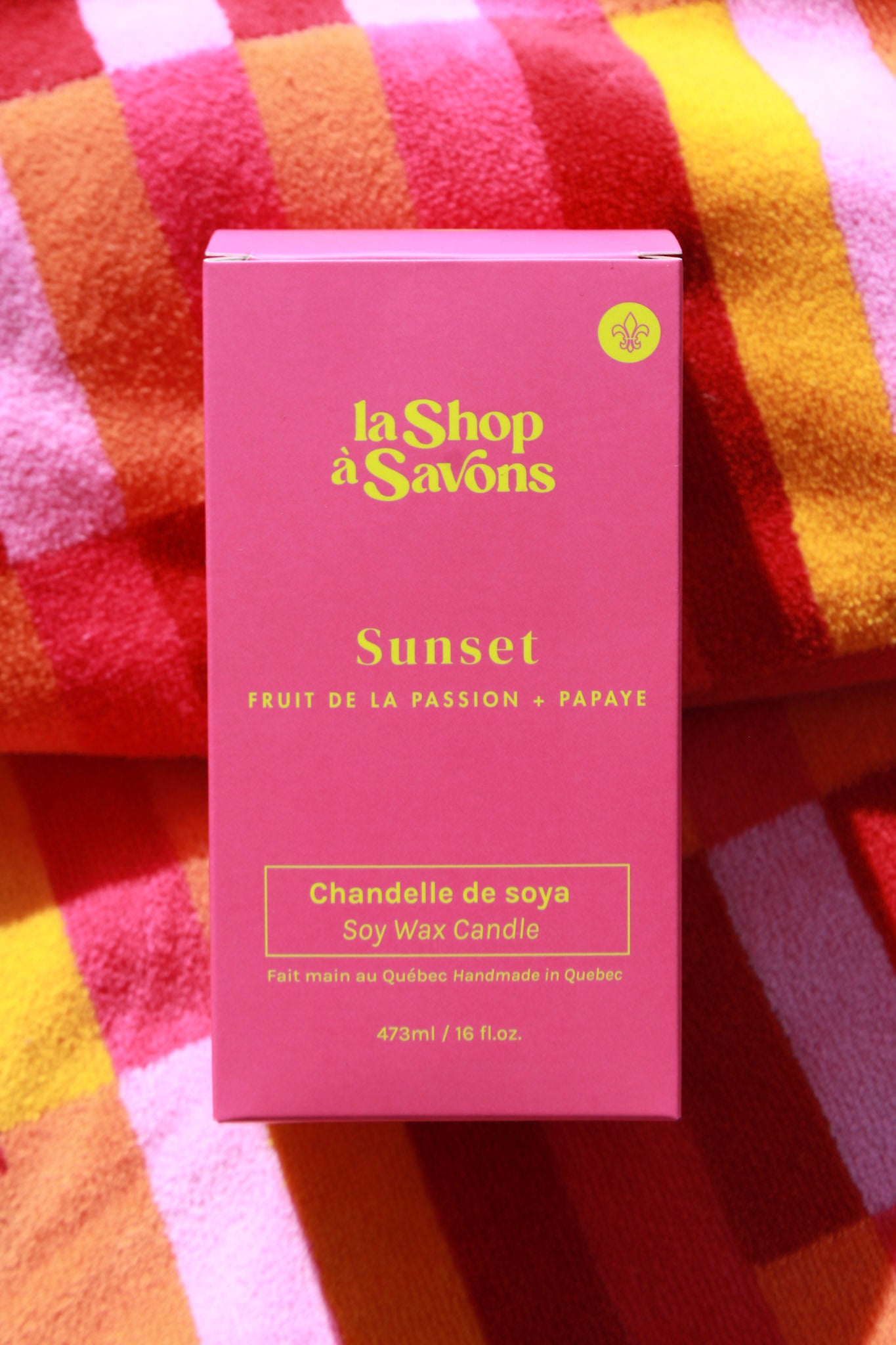 Chandelle de soya 16 oz - Sunset